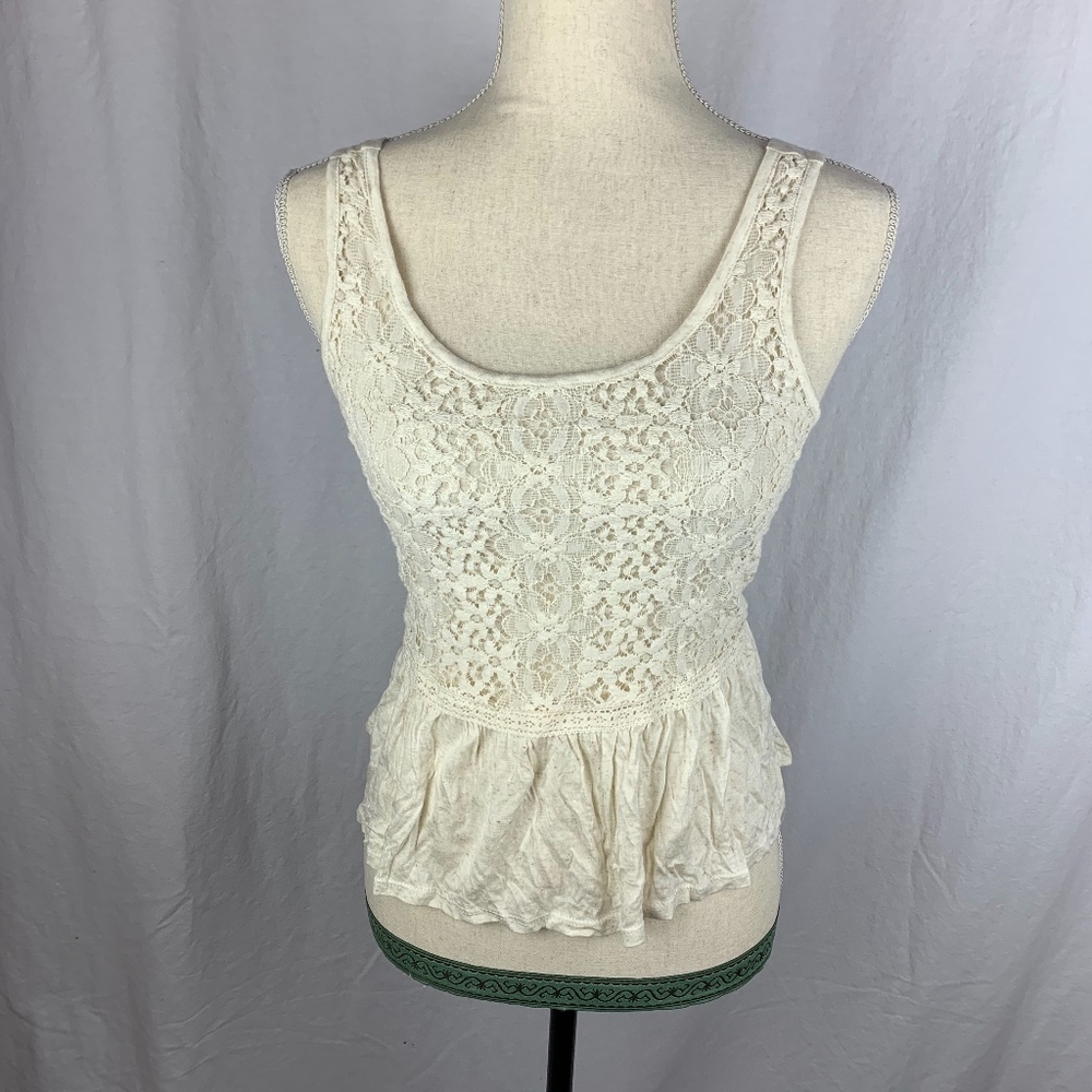 Paper Crane Lace top